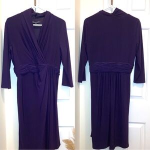 SALE❤️Jones Wear Mother of the Bride Dress Long Sleeve Knee Length Dress NWOT